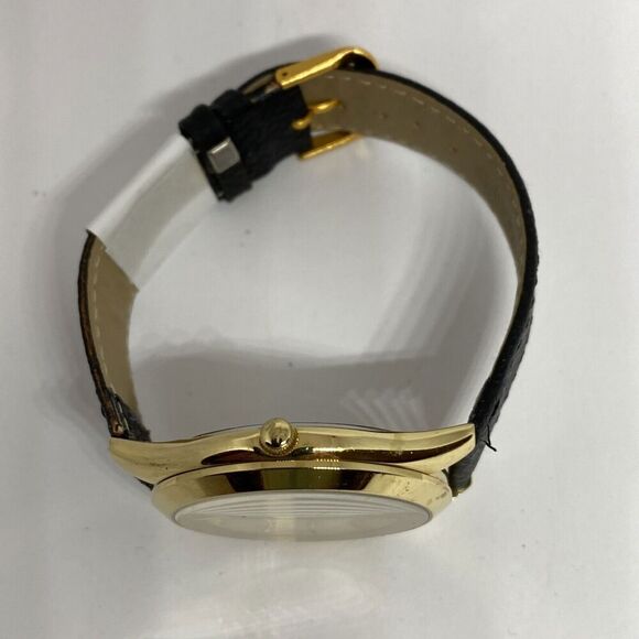 Michael Kors Runway MK4285 Women's Black Leather Analog Dial Quartz Watch JK573 - Picture 8 of 12